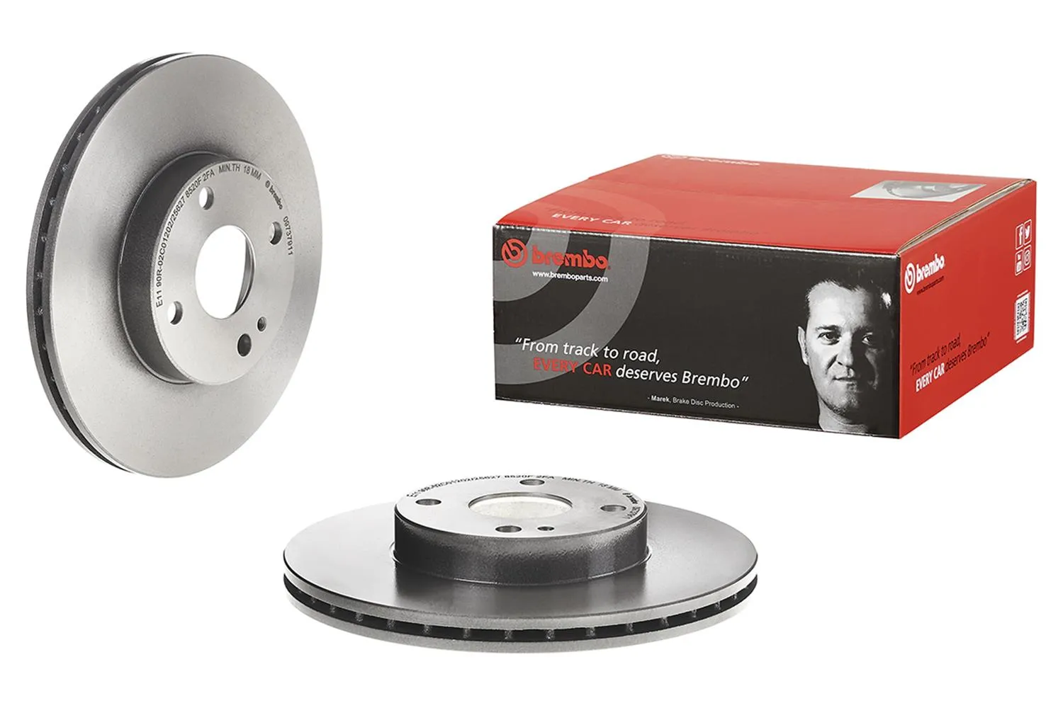 Brembo Disc Brake Pad and Rotor Kits KT00743