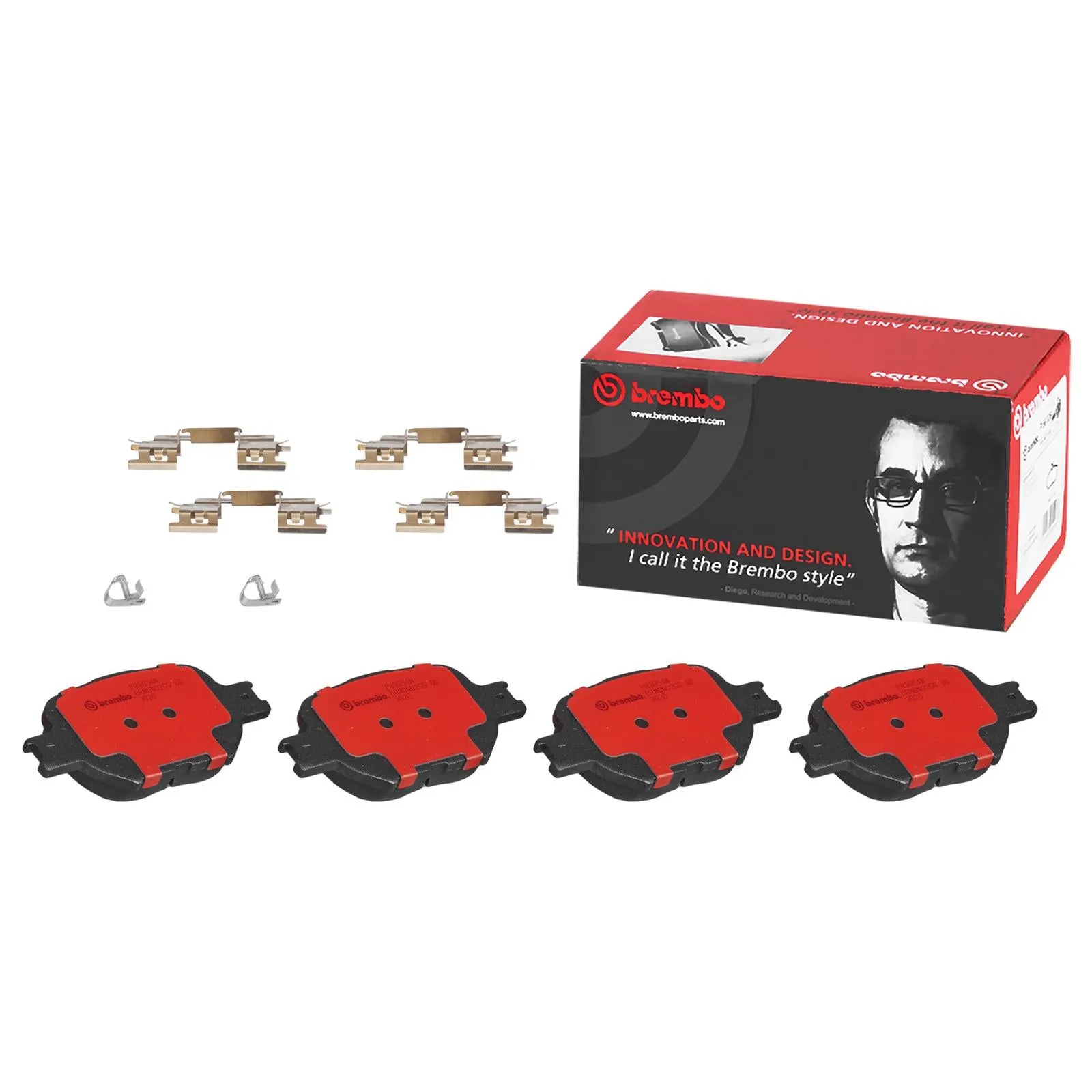 Brembo Disc Brake Pad and Rotor Kits KT00746