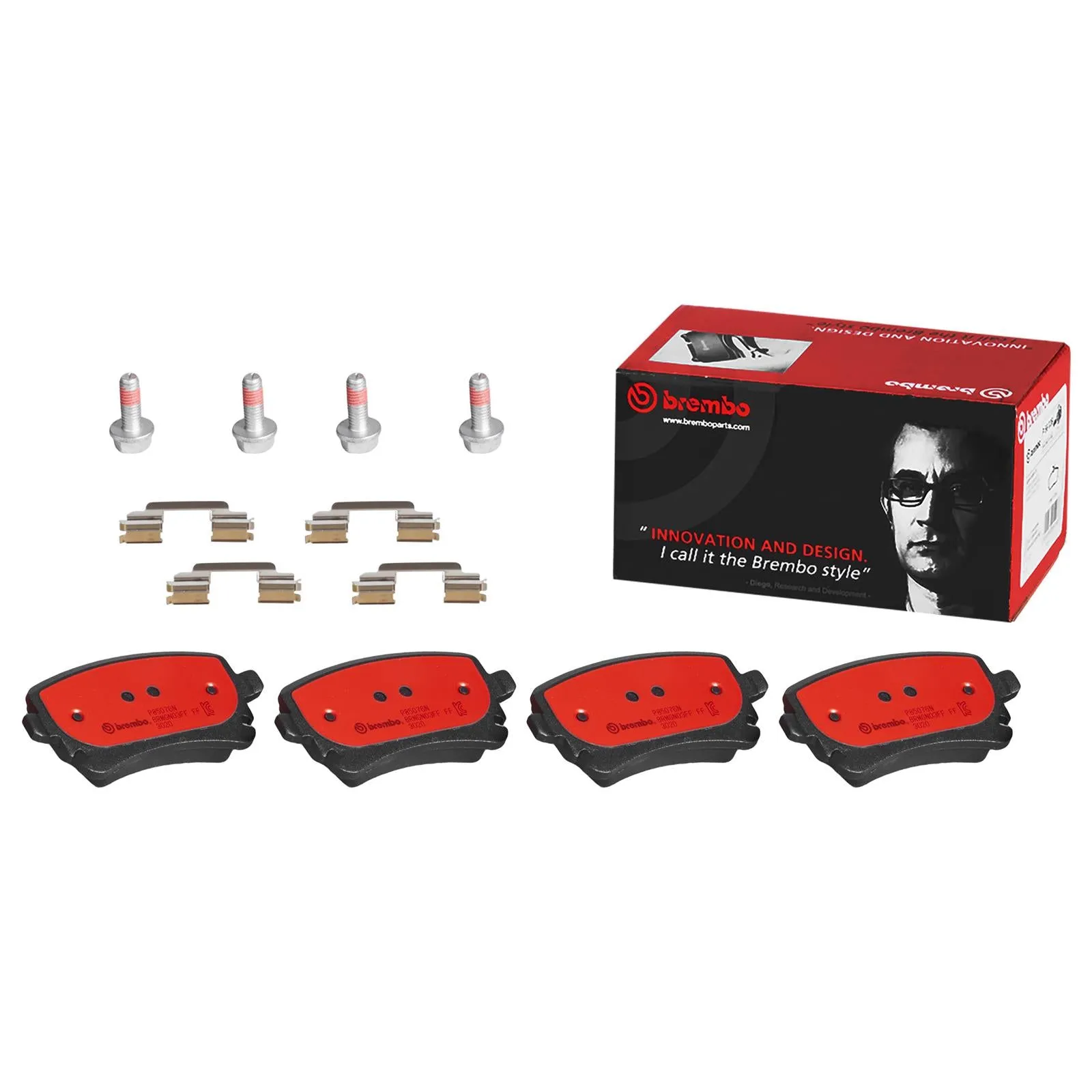 Brembo Disc Brake Pad and Rotor Kits KT00817