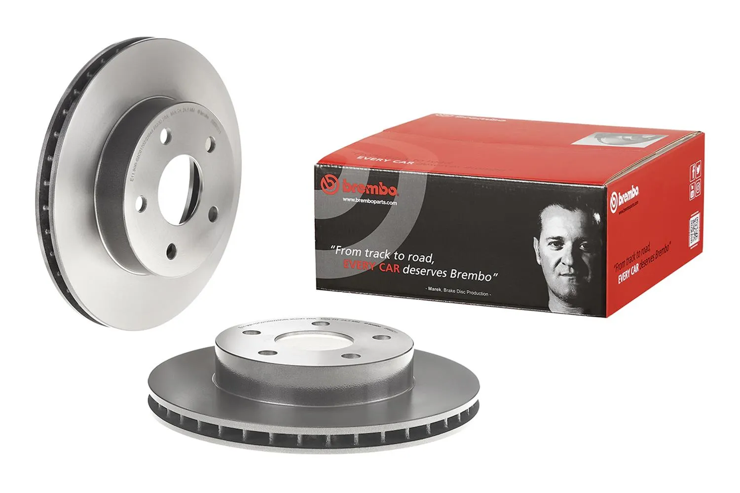 Brembo Disc Brake Pad and Rotor Kits KT00853