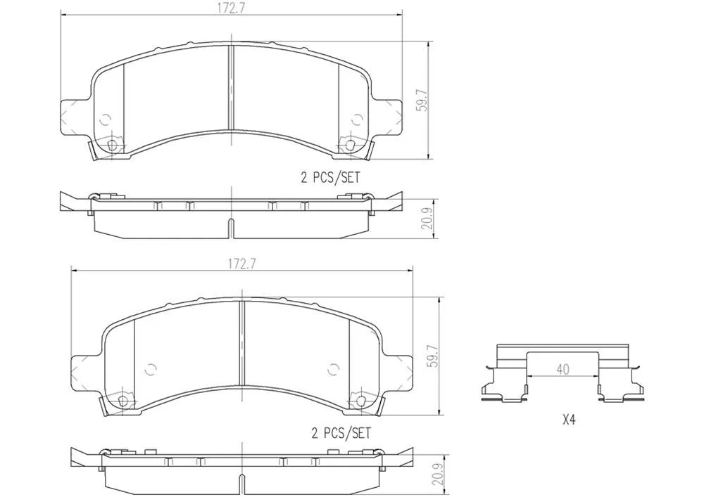 Brembo Disc Brake Pad and Rotor Kits KT00902