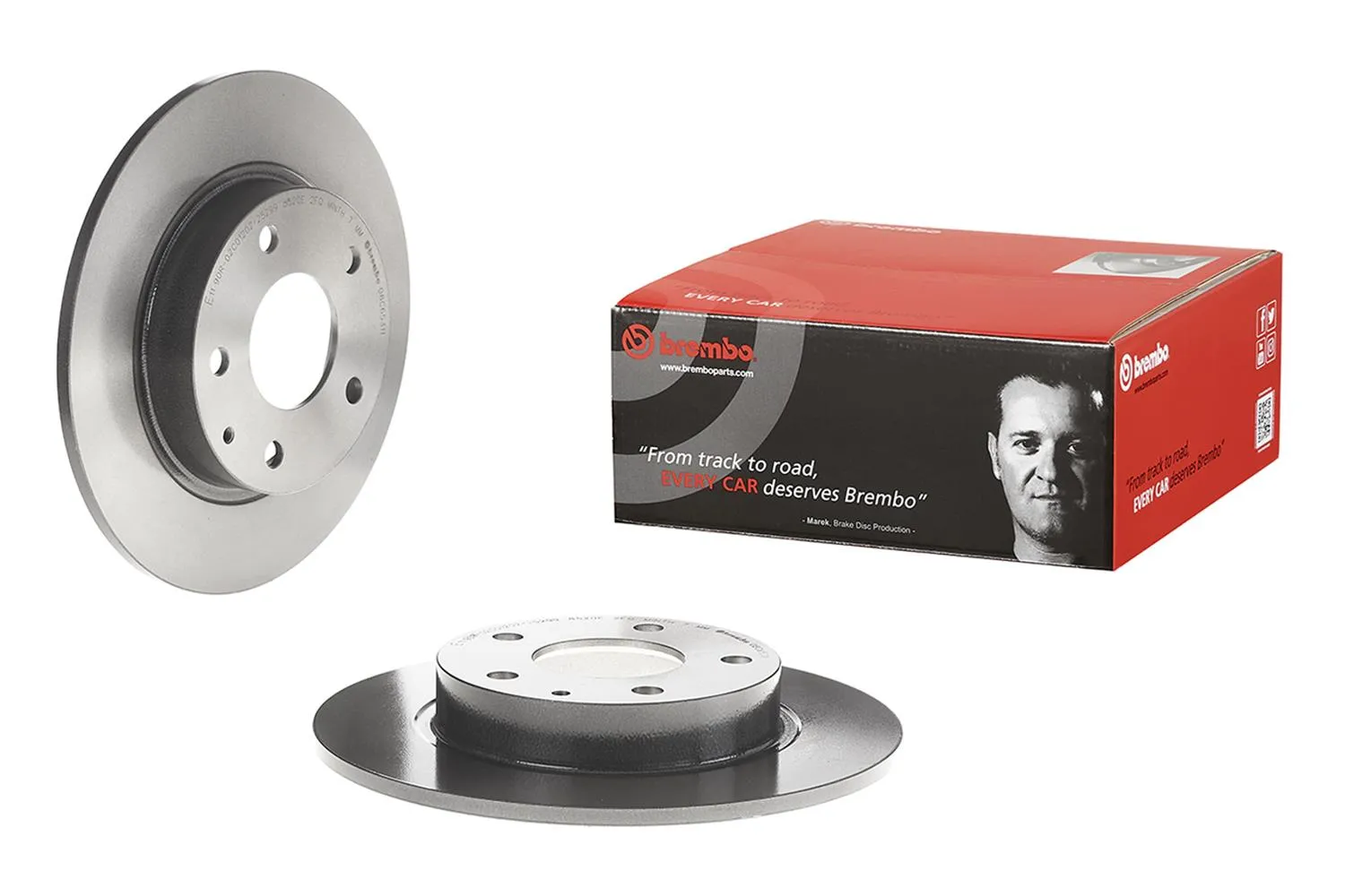 Brembo Disc Brake Pad and Rotor Kits KT00967