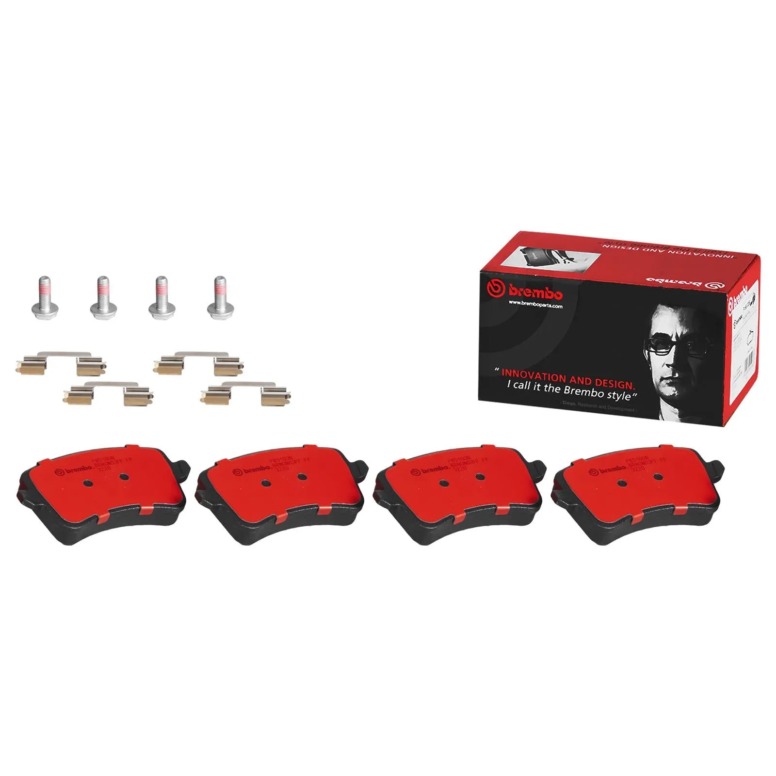 Brembo Disc Brake Pad and Rotor Kits KT00A07