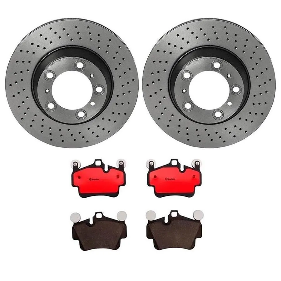 Brembo Disc Brake Pad and Rotor Kits KT00A71