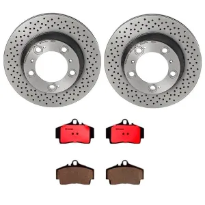 Brembo Disc Brake Pad and Rotor Kits KT00B03