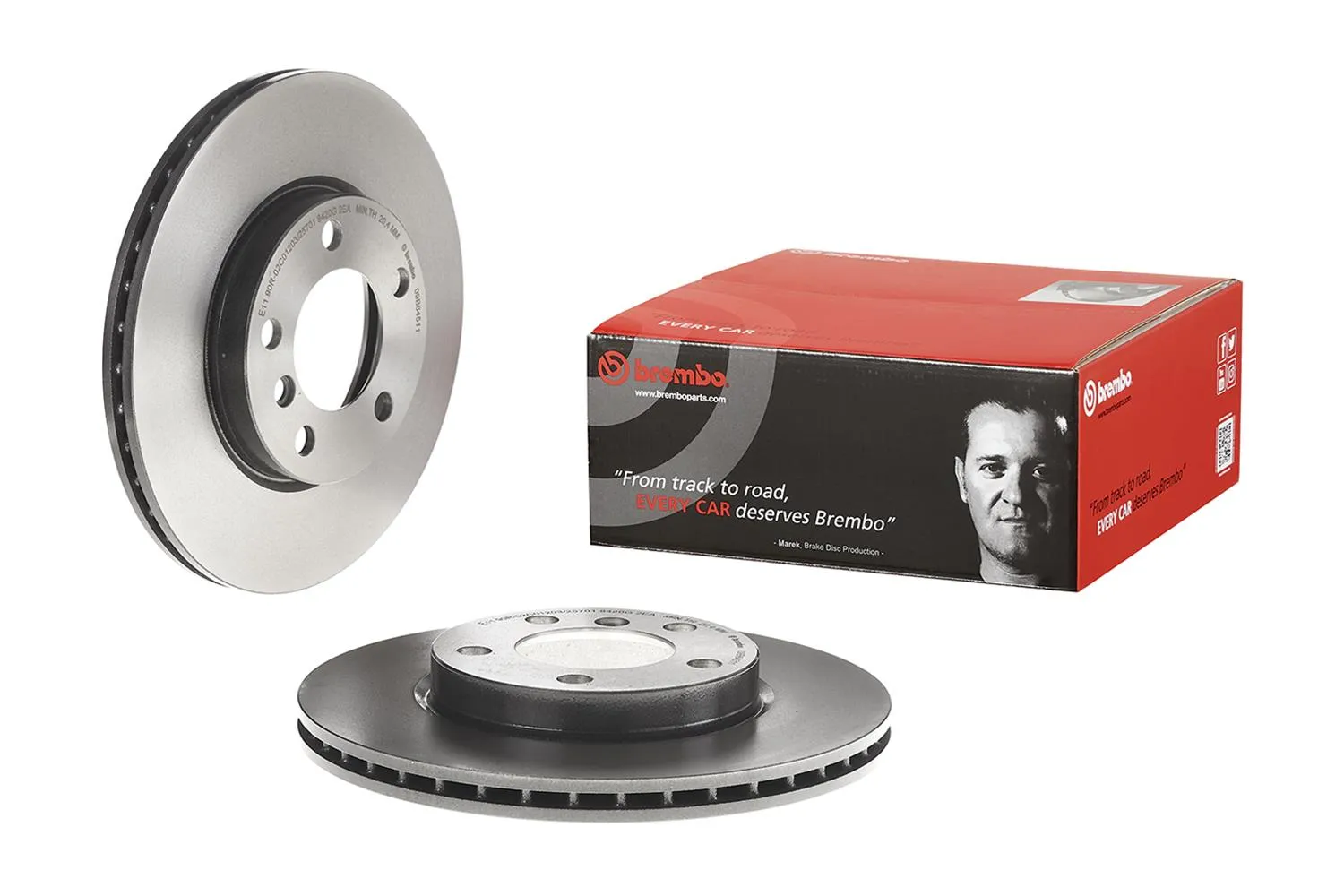 Brembo Disc Brake Pad and Rotor Kits KT00B60