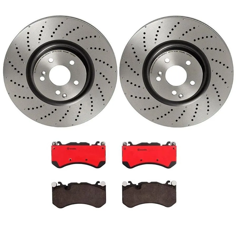 Brembo Disc Brake Pad and Rotor Kits KT00B81