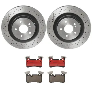 Brembo Disc Brake Pad and Rotor Kits KT00B89