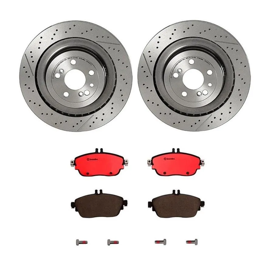 Brembo Disc Brake Pad and Rotor Kits KT00C36