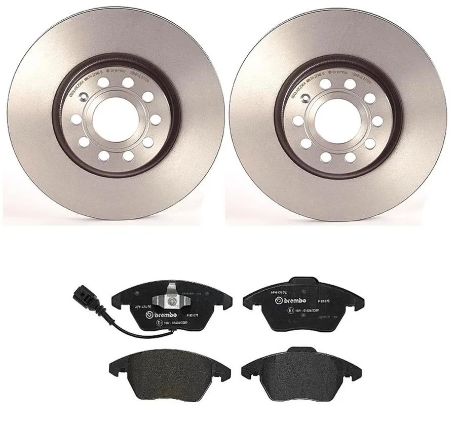 Brembo Disc Brake Pad and Rotor Kits KT04041