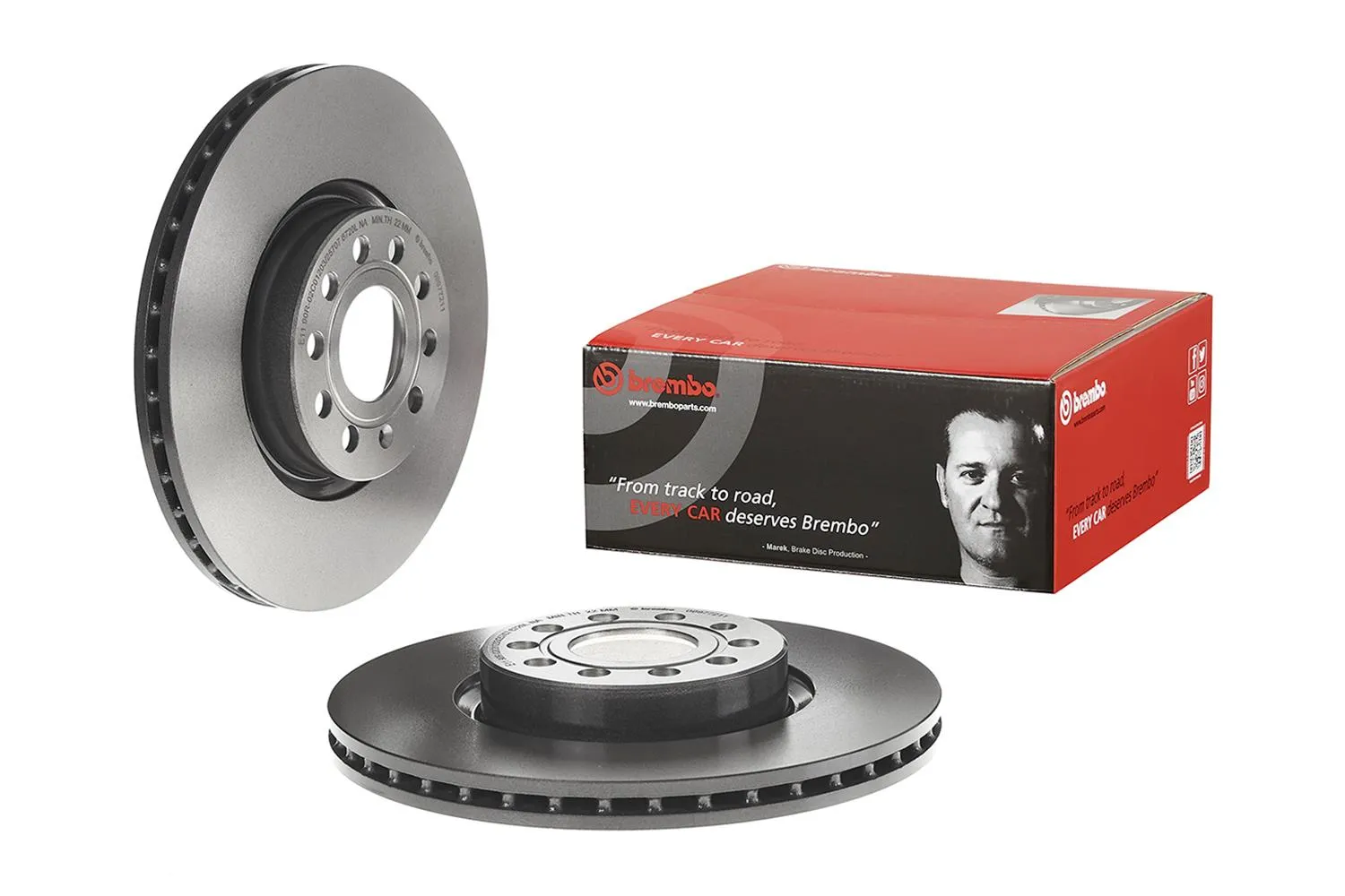 Brembo Disc Brake Pad and Rotor Kits KT04041