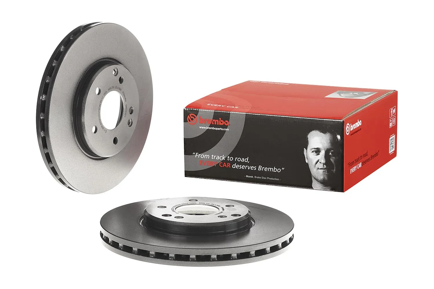 Brembo Disc Brake Pad and Rotor Kits KT04049