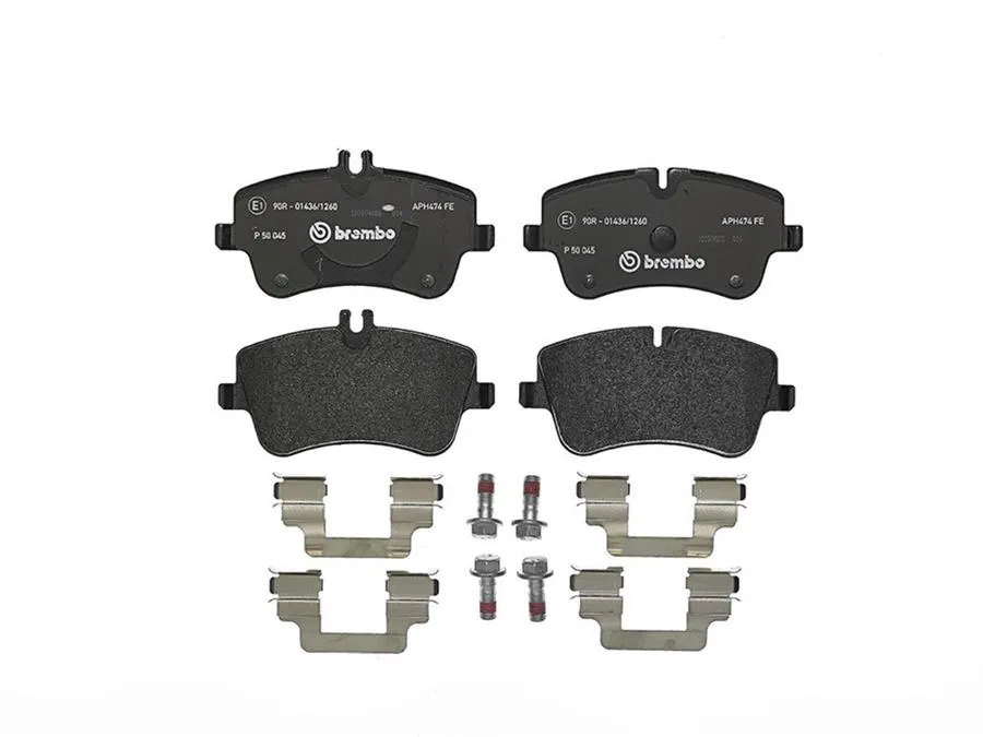 Brembo Disc Brake Pad and Rotor Kits KT04049