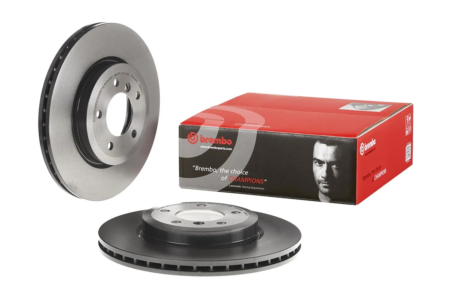 Brembo Disc Brake Pad and Rotor Kits KT04059