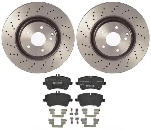 Brembo Disc Brake Pad and Rotor Kits KT04073