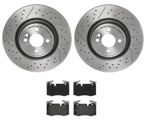 Brembo Disc Brake Pad and Rotor Kits KT04102