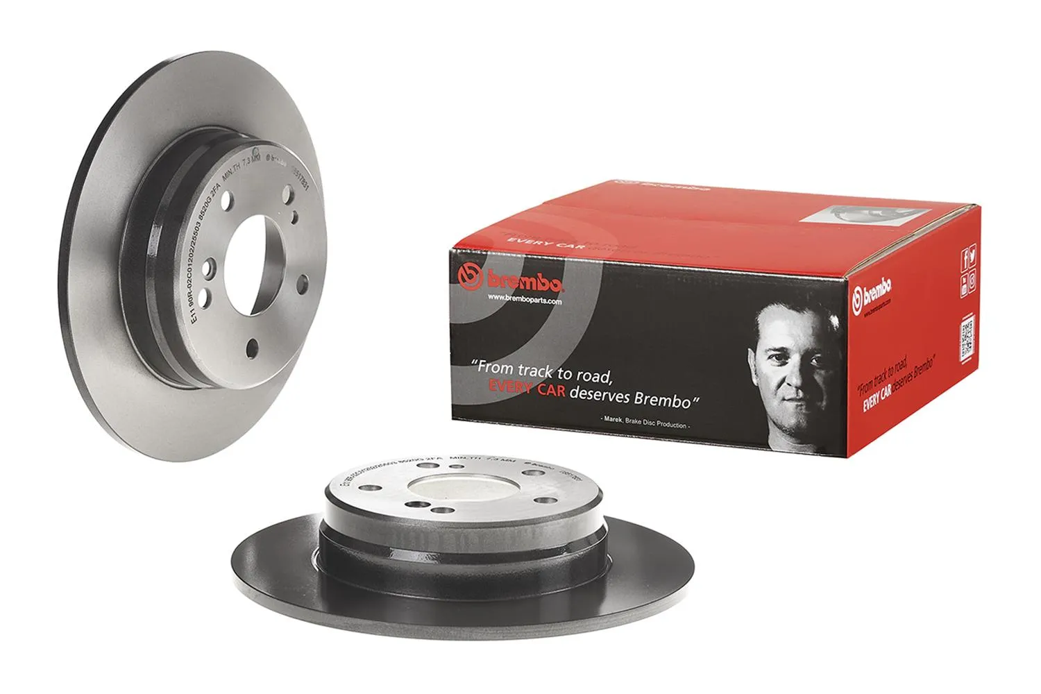 Brembo Disc Brake Pad and Rotor Kits KT04121