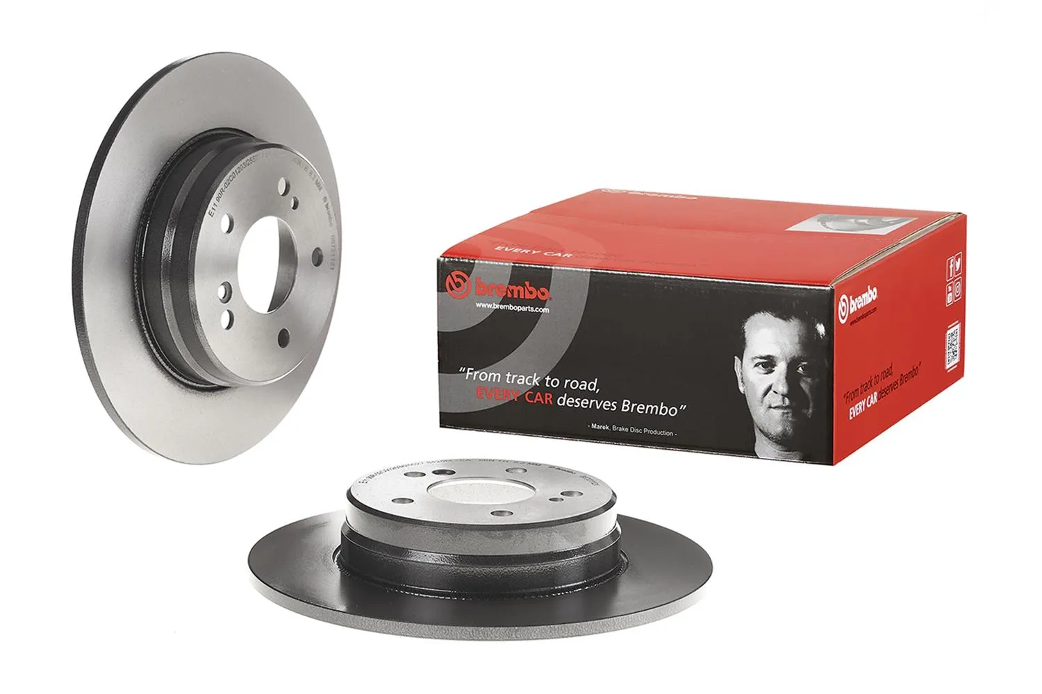 Brembo Disc Brake Pad and Rotor Kits KT04125