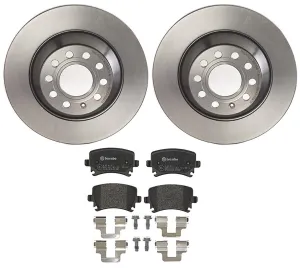 Brembo Disc Brake Pad and Rotor Kits KT04128