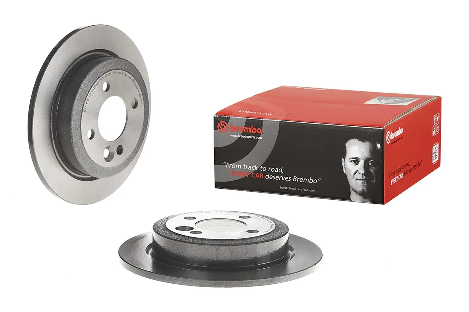 Brembo Disc Brake Pad and Rotor Kits KT04128