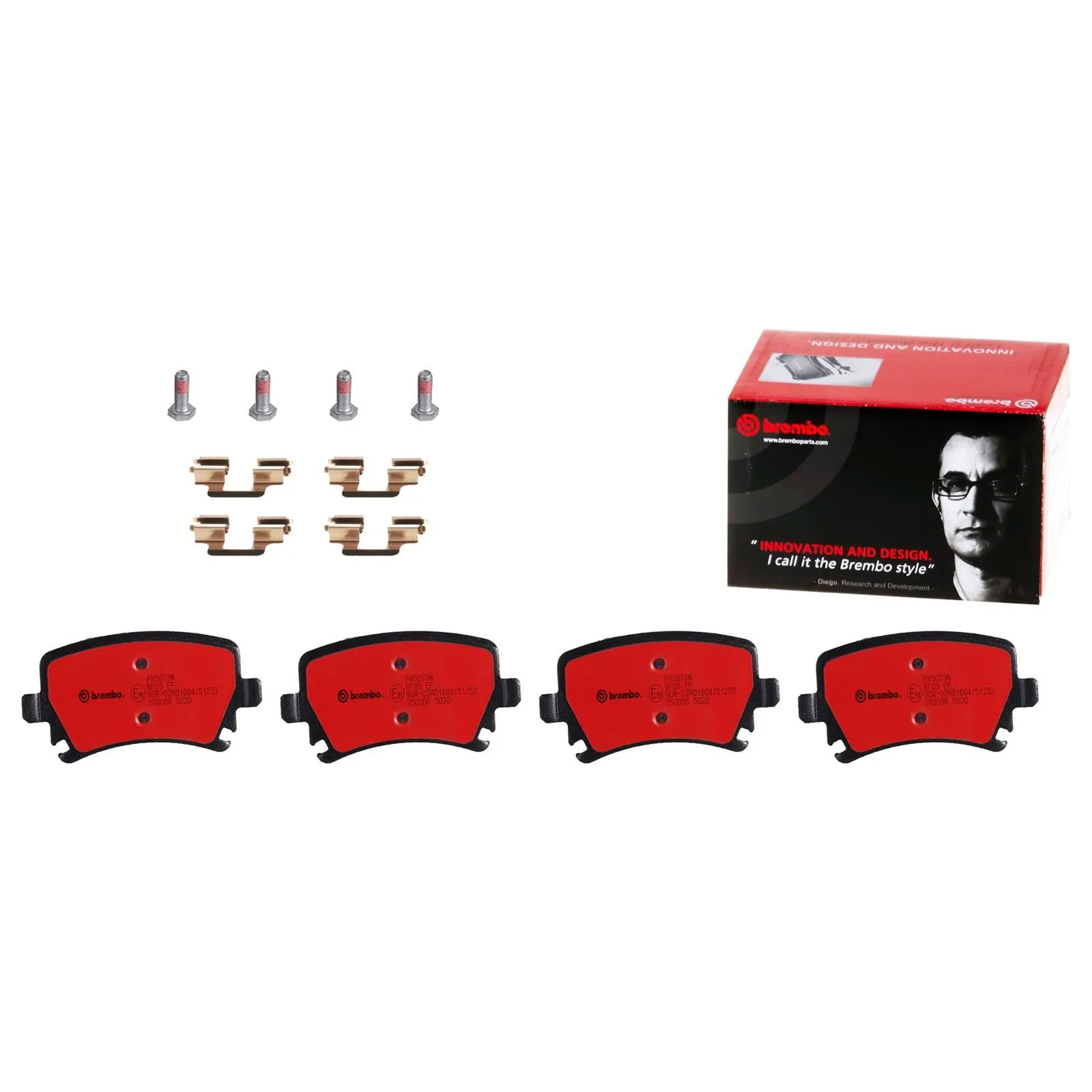 Brembo Disc Brake Pad and Rotor Kits KT04130