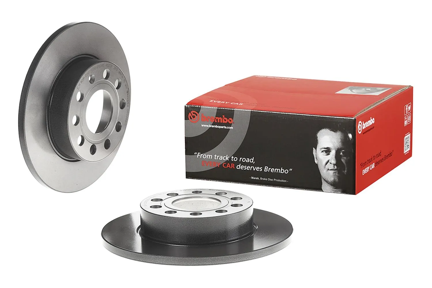 Brembo Disc Brake Pad and Rotor Kits KT04130