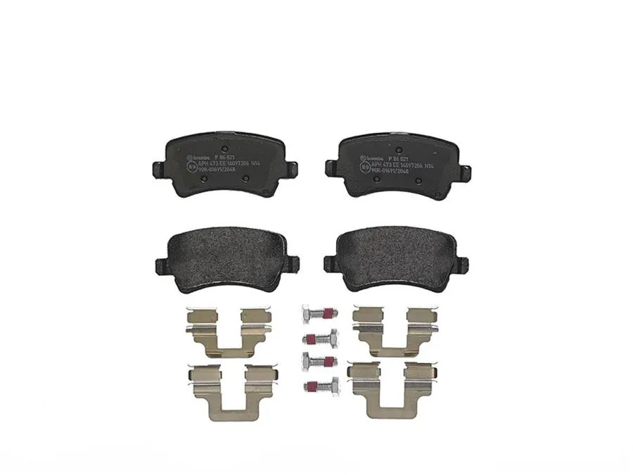 Brembo Disc Brake Pad and Rotor Kits KT04152