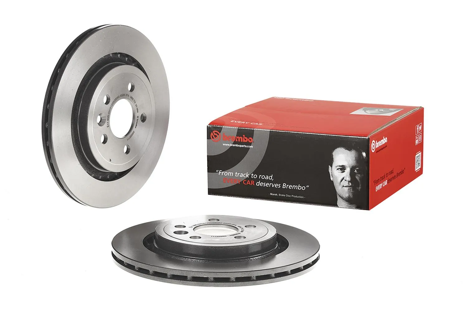 Brembo Disc Brake Pad and Rotor Kits KT04152