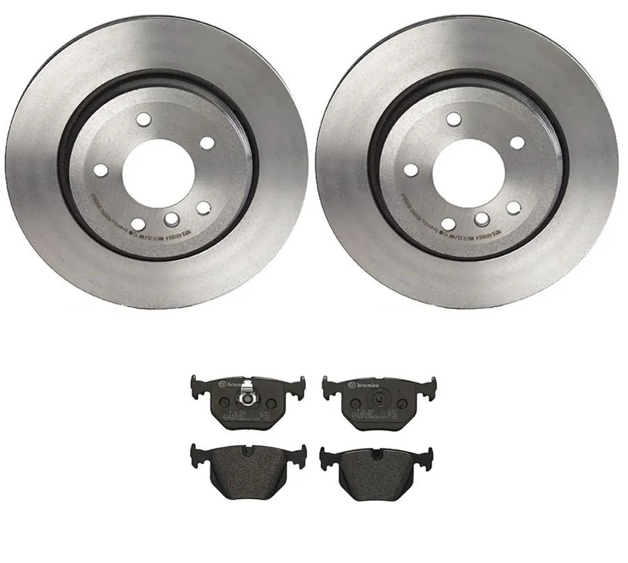 Brembo Disc Brake Pad and Rotor Kits KT04154