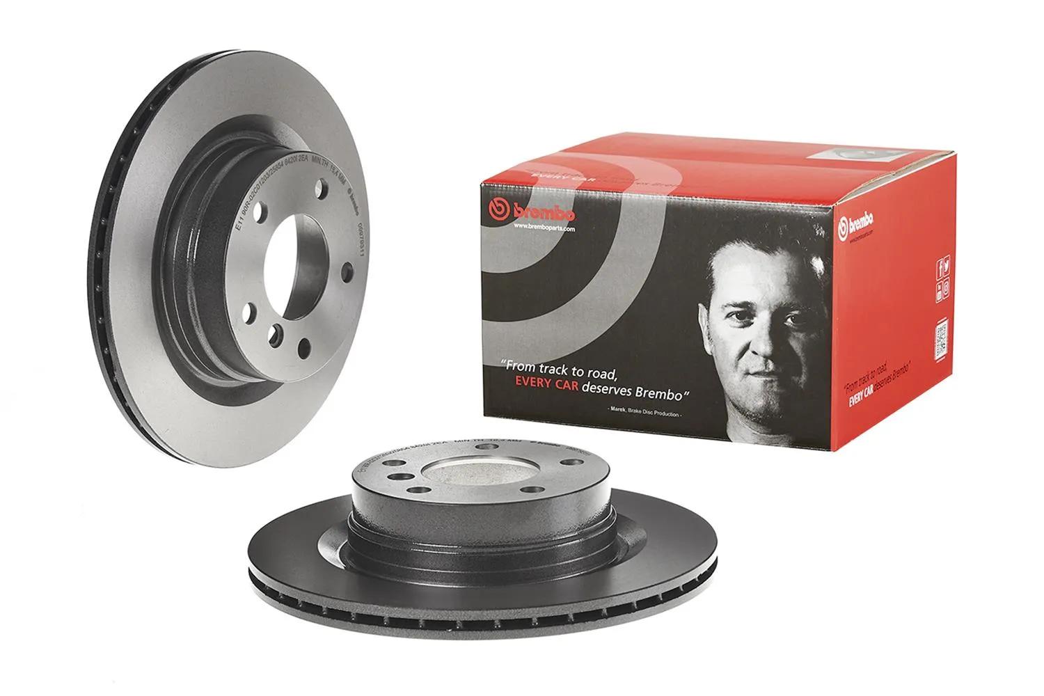 Brembo Disc Brake Pad and Rotor Kits KT04154