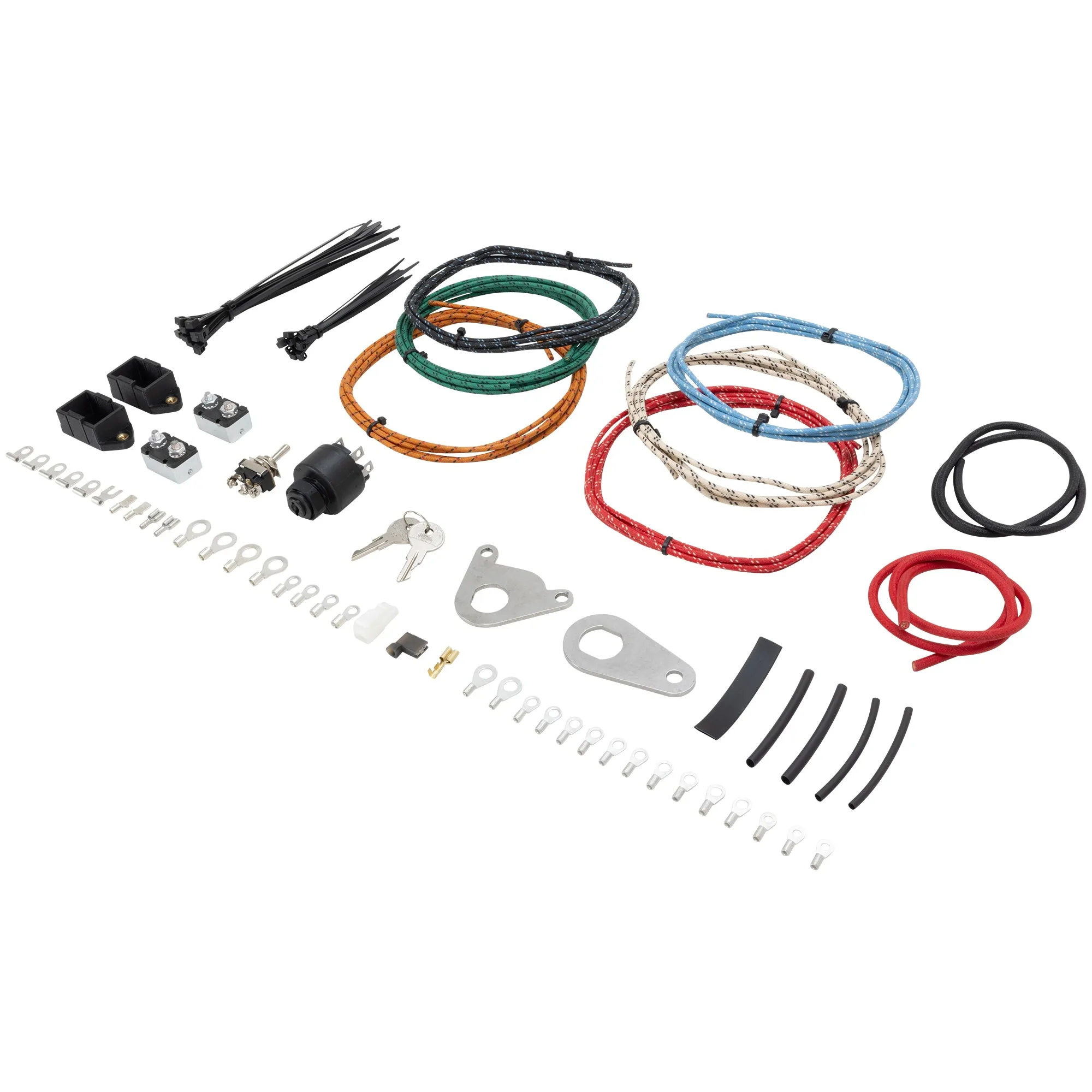 Builders Box Custom Wiring Harness Kit - Motorcycles With Points And After Market Electronic Ignitions