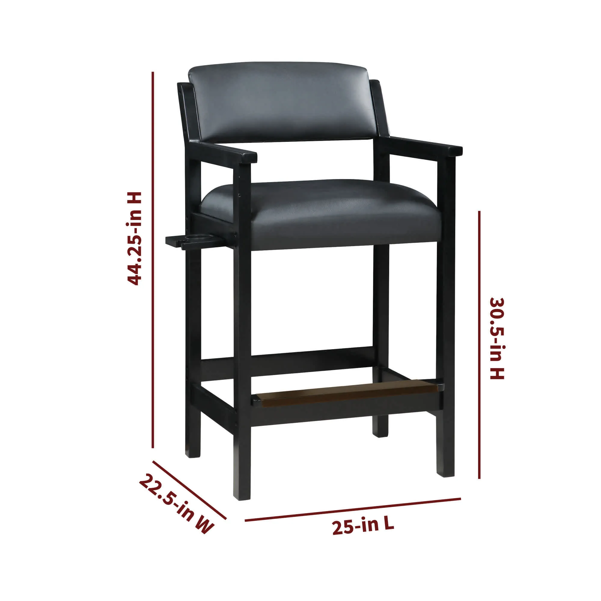 Cambridge 30-in High Top Spectator Chair