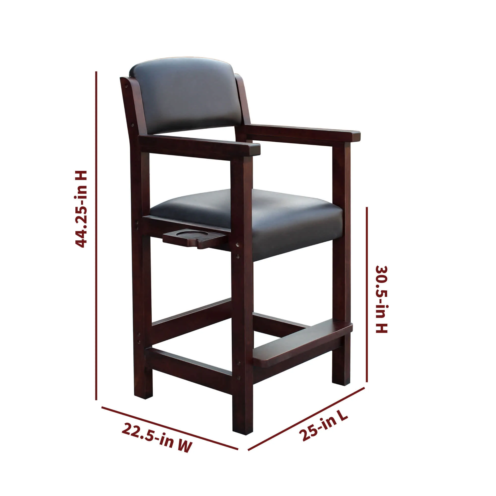 Cambridge 30-in High Top Spectator Chair