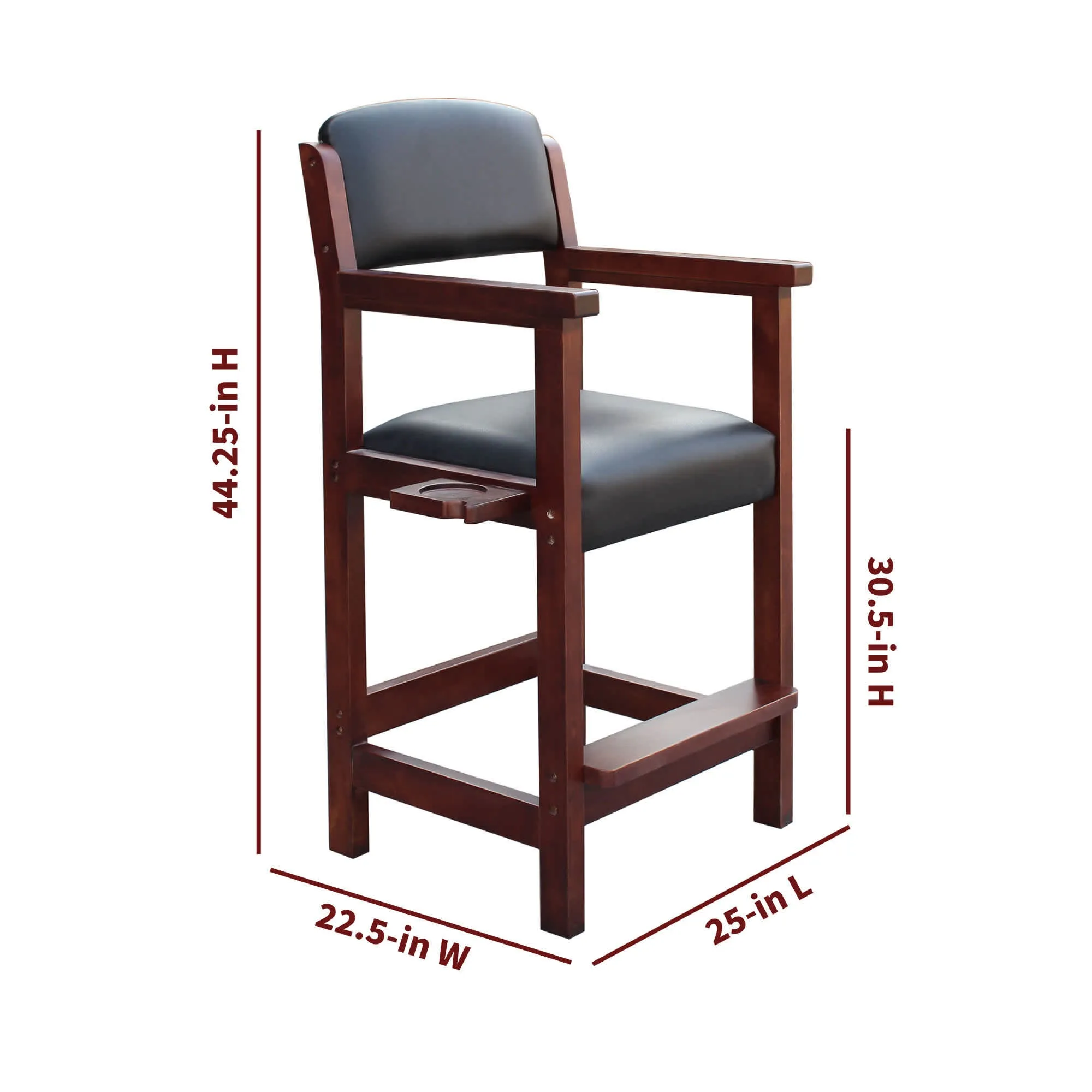 Cambridge 30-in High Top Spectator Chair