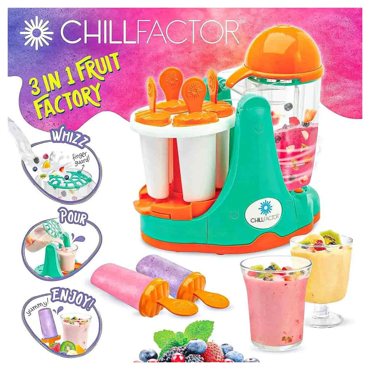 ChillFactor 3 in 1 Fruit Factory