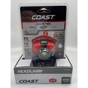 Coast FL65 415 Lumen Head Lamp