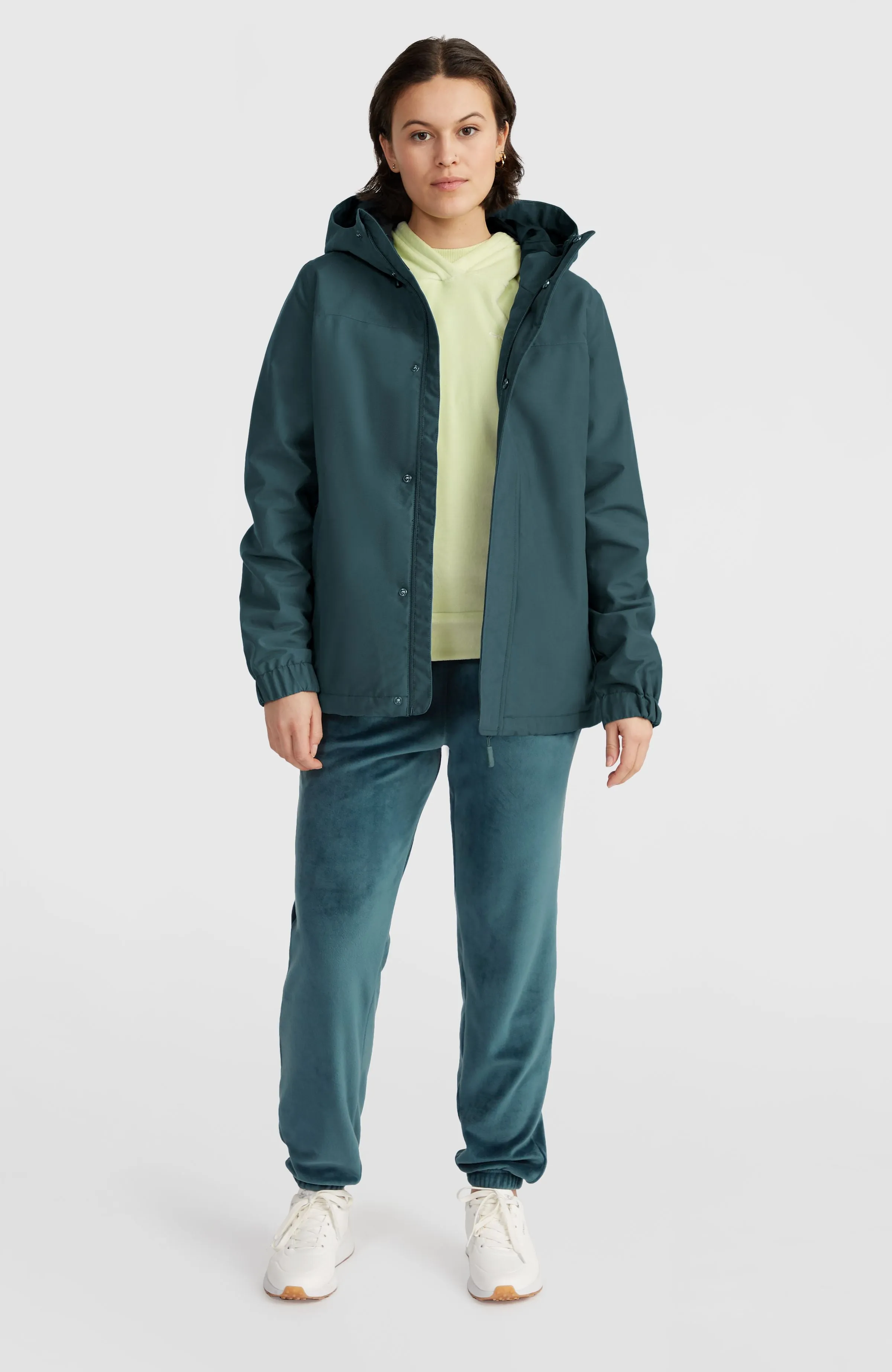 Stylish Ecto Shell Jacket in Alma Steel - Weather-Resistant & Lightweight Outerwear