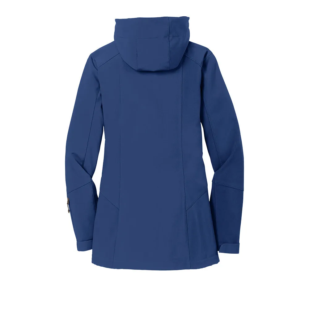 Eddie Bauer® Women's Hooded Soft Shell Parka - Admiral Blue