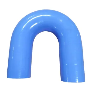 Gutter Vacuum Pole 180 Degree Angled Silicone Coupling (Blue)