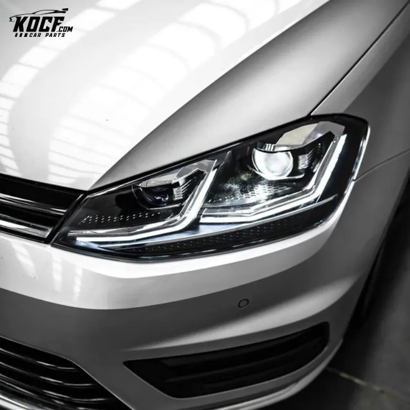 Headlight For Volkswagen GOLF MK7 2013-2016 VW MK7.5 2017-2020 ONE PIECE