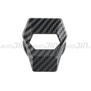 Honda Civic X Engine Start Stop Switch Button Push Button Cover Carbon