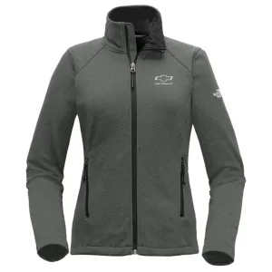 Ladies Chevrolet Bowtie The North Face® Ridgewall Soft Shell Jacket