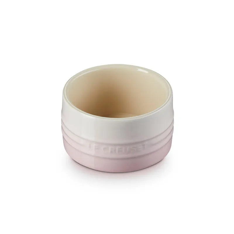 Le Creuset Stoneware Stackable Ramekin Shell Pink