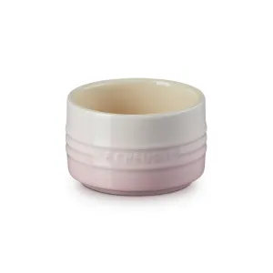 Le Creuset Stoneware Stackable Ramekin Shell Pink