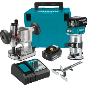 Makita XTR01T7 18V LXT Compact Cordless Router Kit