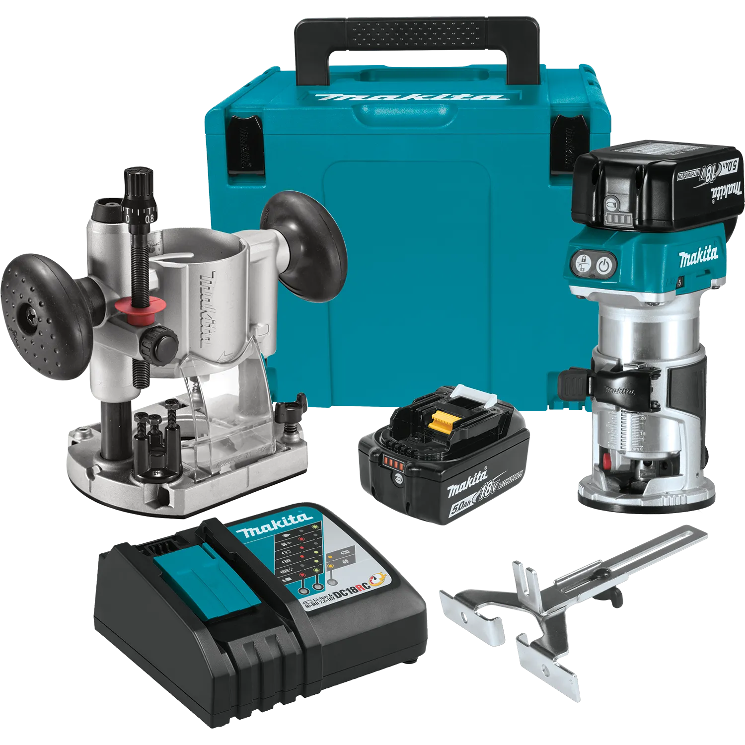 Makita XTR01T7 18V LXT Compact Cordless Router Kit