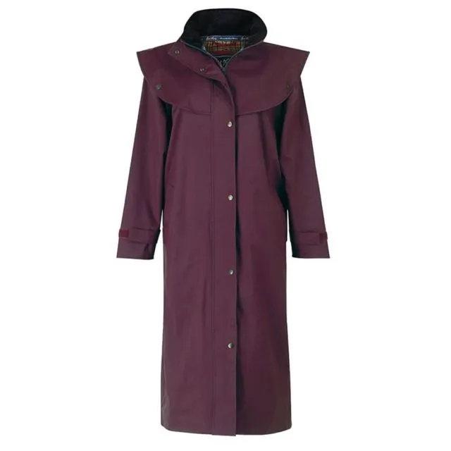 Malvern Ladies Waterproof Coat - Blackberry