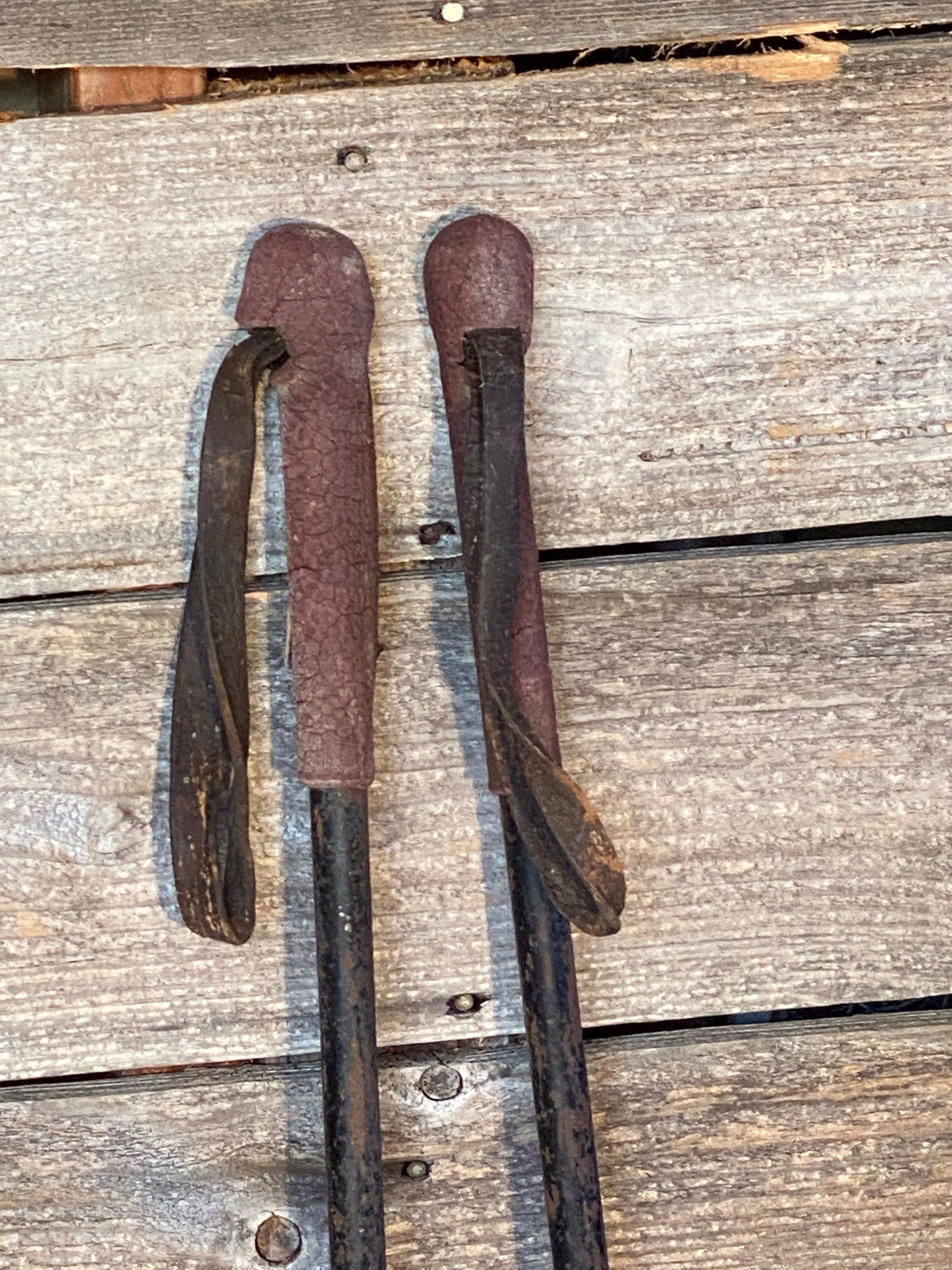 Metal Downhill Ski Poles 1940s