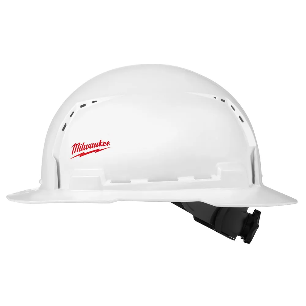 Milwaukee 48-73-1011 Full Brim Hard Hat with BOLT Accessories – Type 1 Class C (Small Logo)