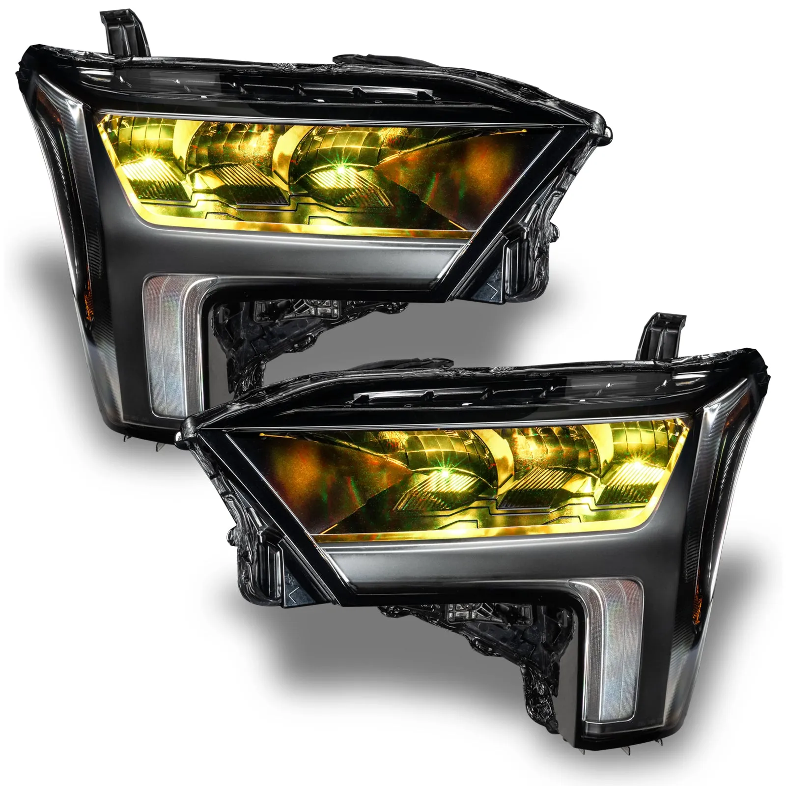 ORACLE Lighting 2022  Toyota Tundra ColorSHIFT RGB Demon Eye Headlight Upgrade Kit